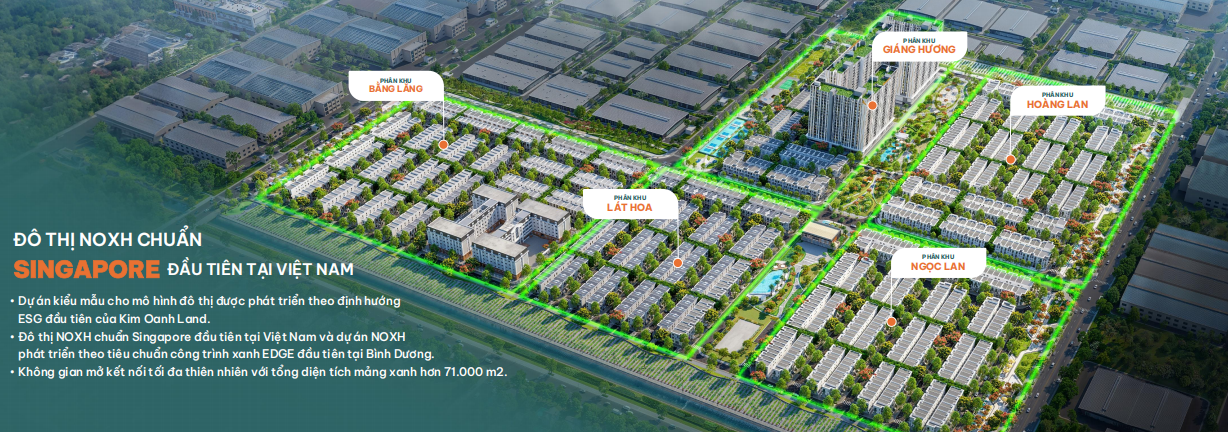 khu đô thị nhà ở xã hội chuẩn Singapore