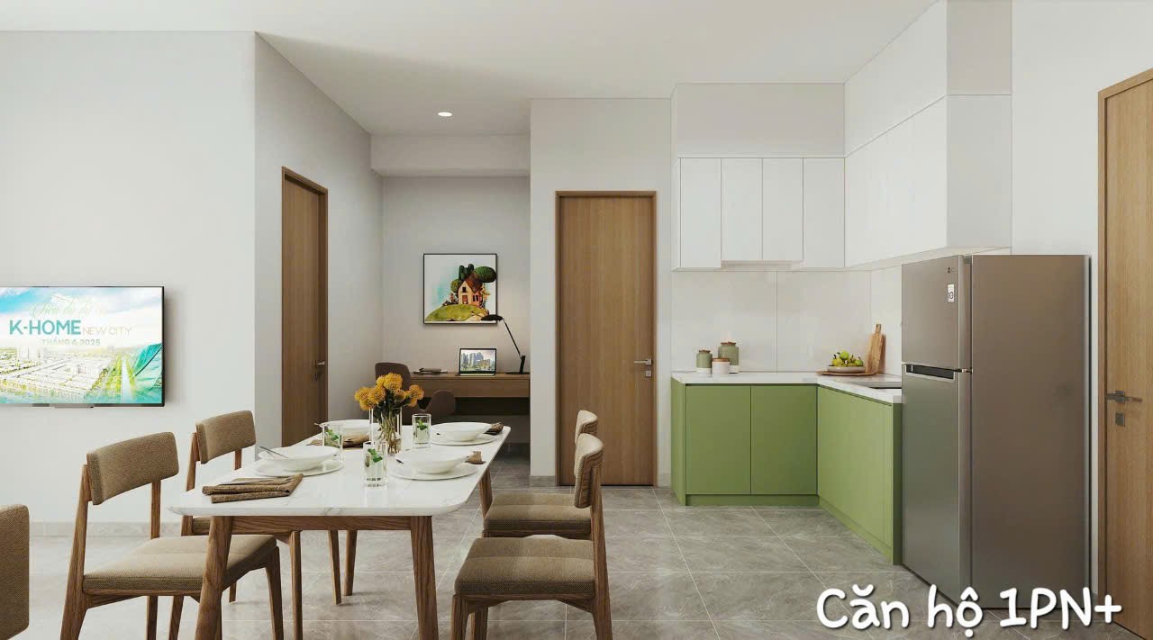 Căn hộ 1 PN dự án nhà ở xã hội TPHCM K-Home New City